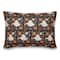 Ghost Fall Leaf Pattern 14" x 20" Spun Poly Pillow